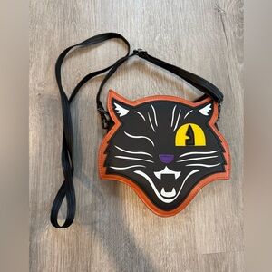 Spirit Halloween Winking Cat Purse